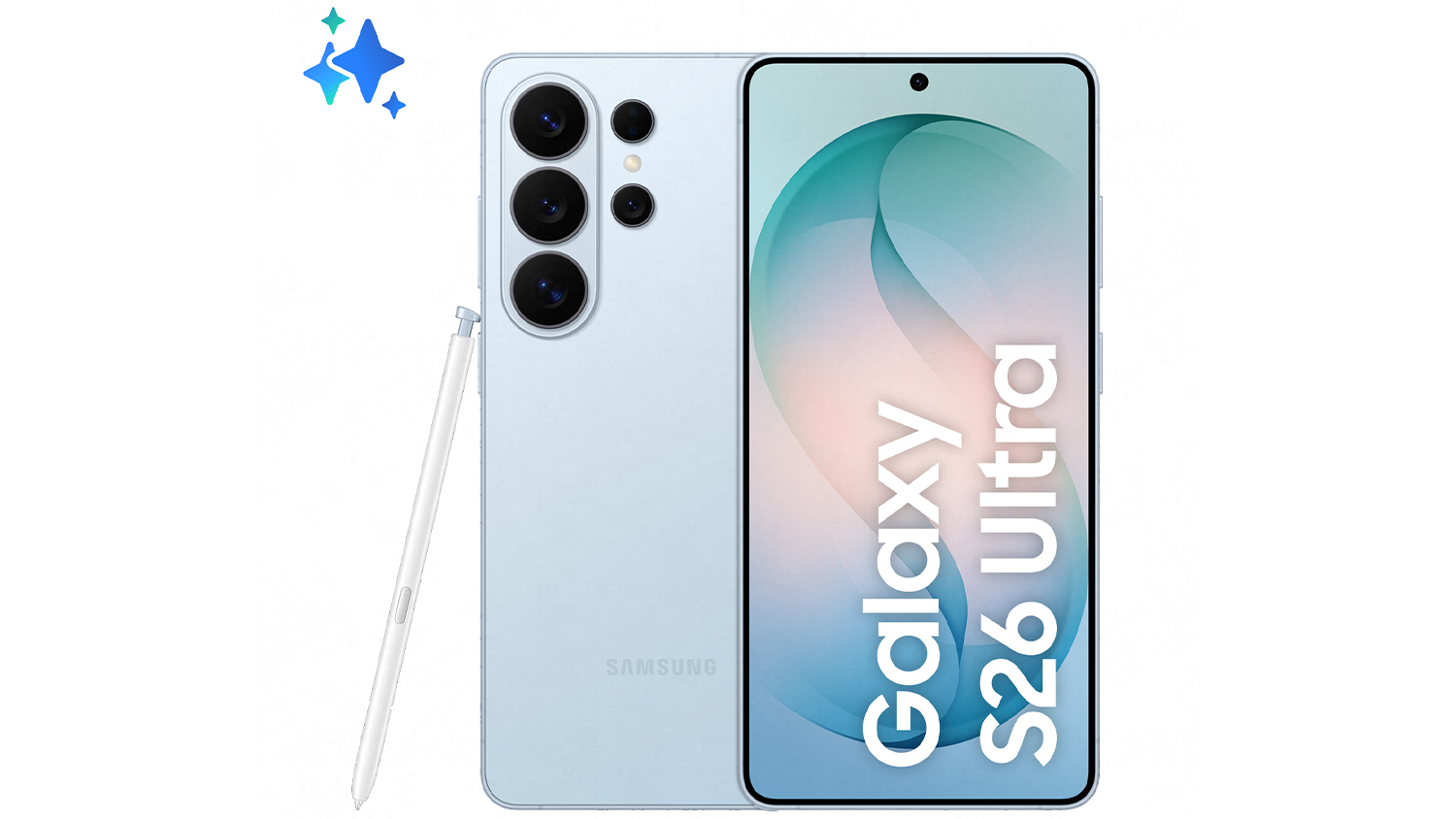 Smartf&oacute;n Samsung Galaxy S26 Ultra 12/512GB, Sky Blue