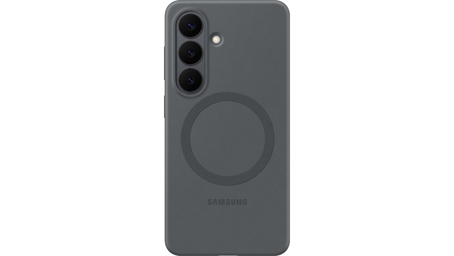 Silikonov&yacute; kryt na mobil s magnetem na Samsung Galaxy S26, čern&yacute;