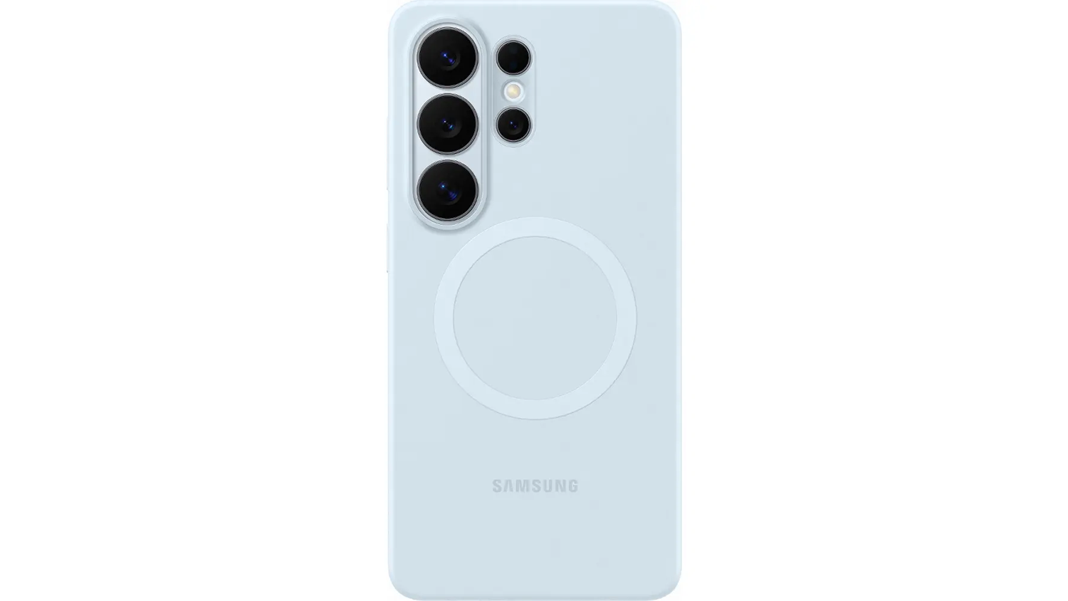 Silikonov&yacute; kryt na mobil s magnetem na Samsung Galaxy S26 Ultra, modr&yacute;