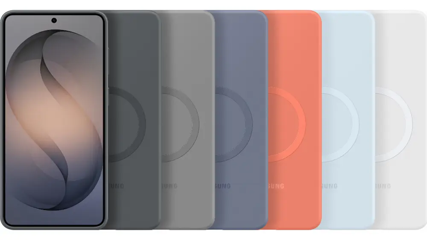 Barevn&eacute; variace silikonov&yacute;ch krytů na mobil Samsung