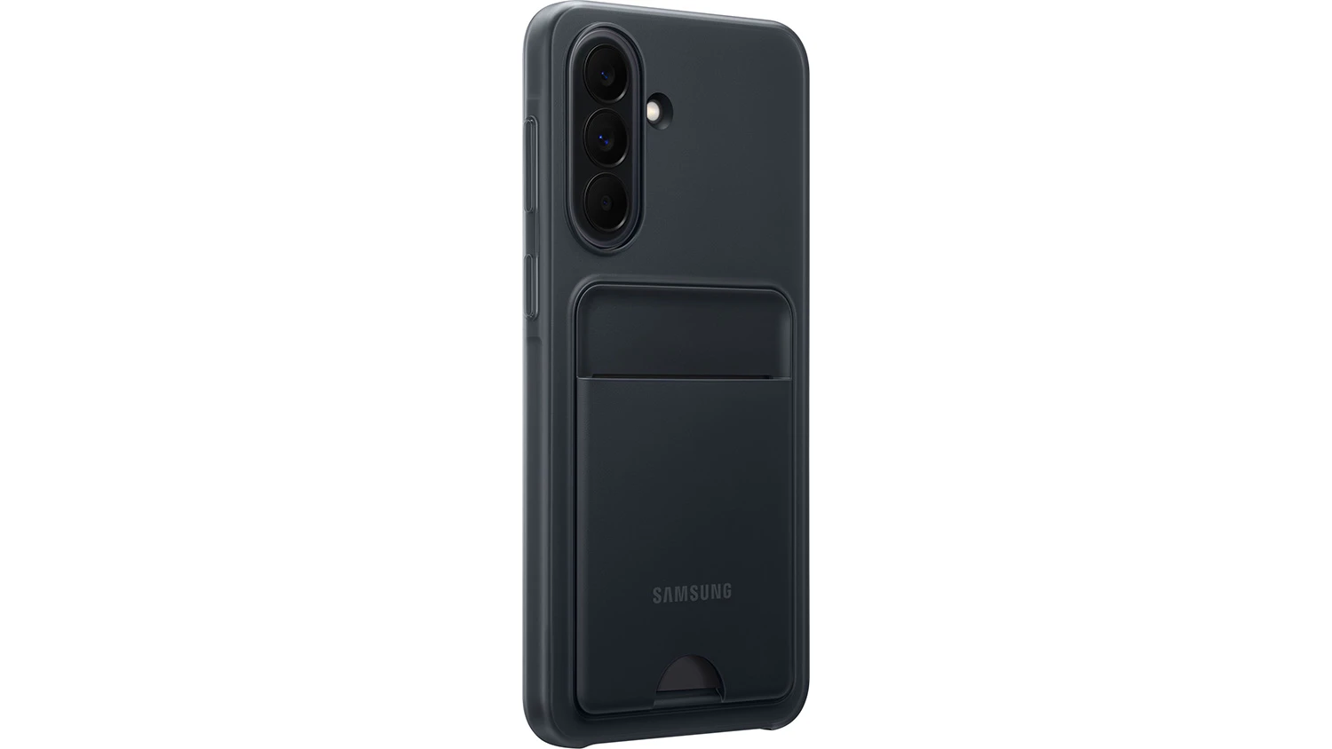 Kryt na mobil Samsung Galaxy A37 5G Card Slot Case Black z boku