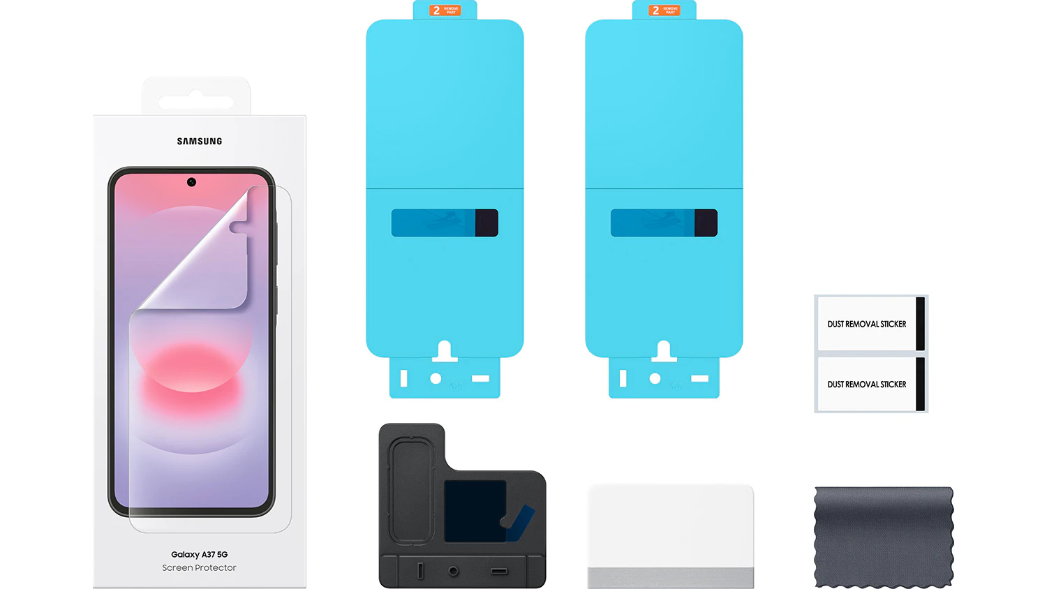 Obsah balen&iacute; Samsung Galaxy A37 Screen Protector