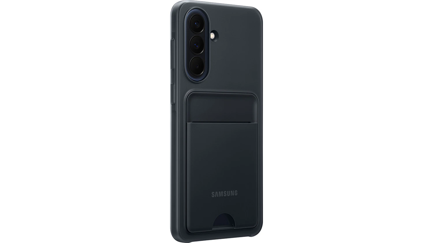 Kryt na mobil Samsung Galaxy A57 5G Card Slot Case Black z boku