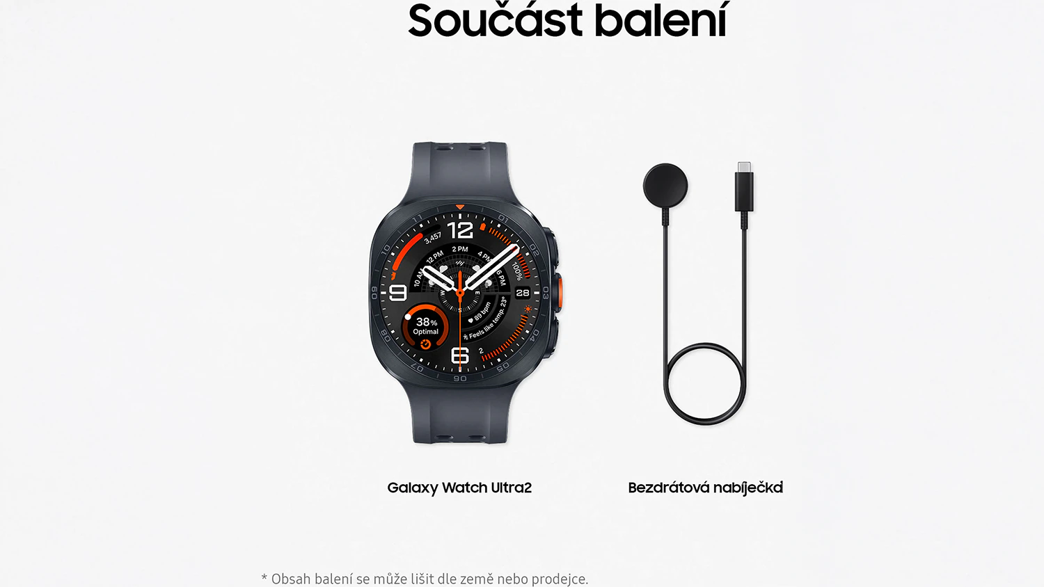 Obsah balenia smart hodiniek