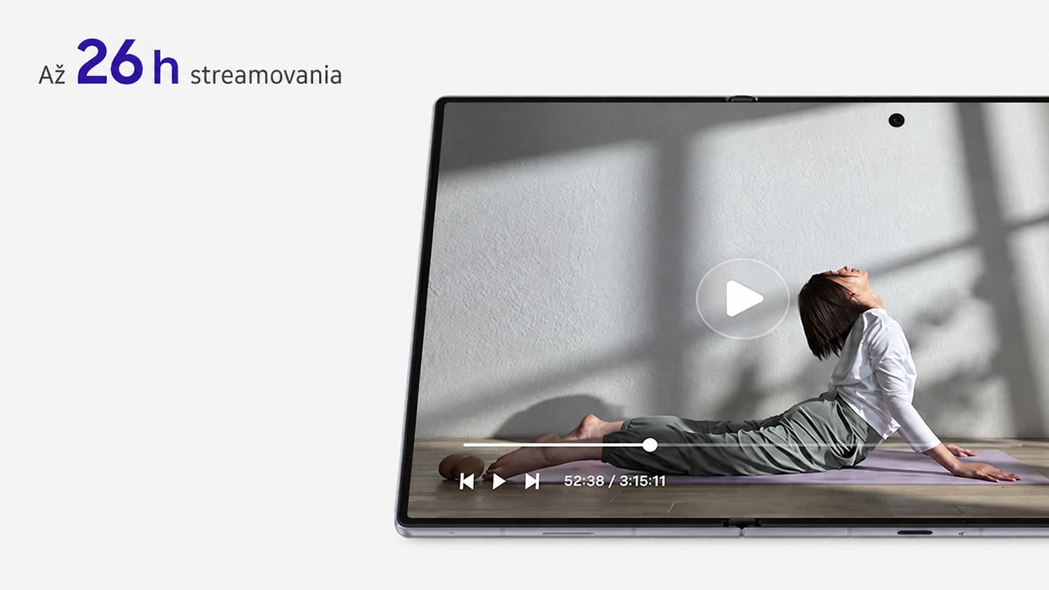 Prehr&aacute;vanie videa až 26 h
