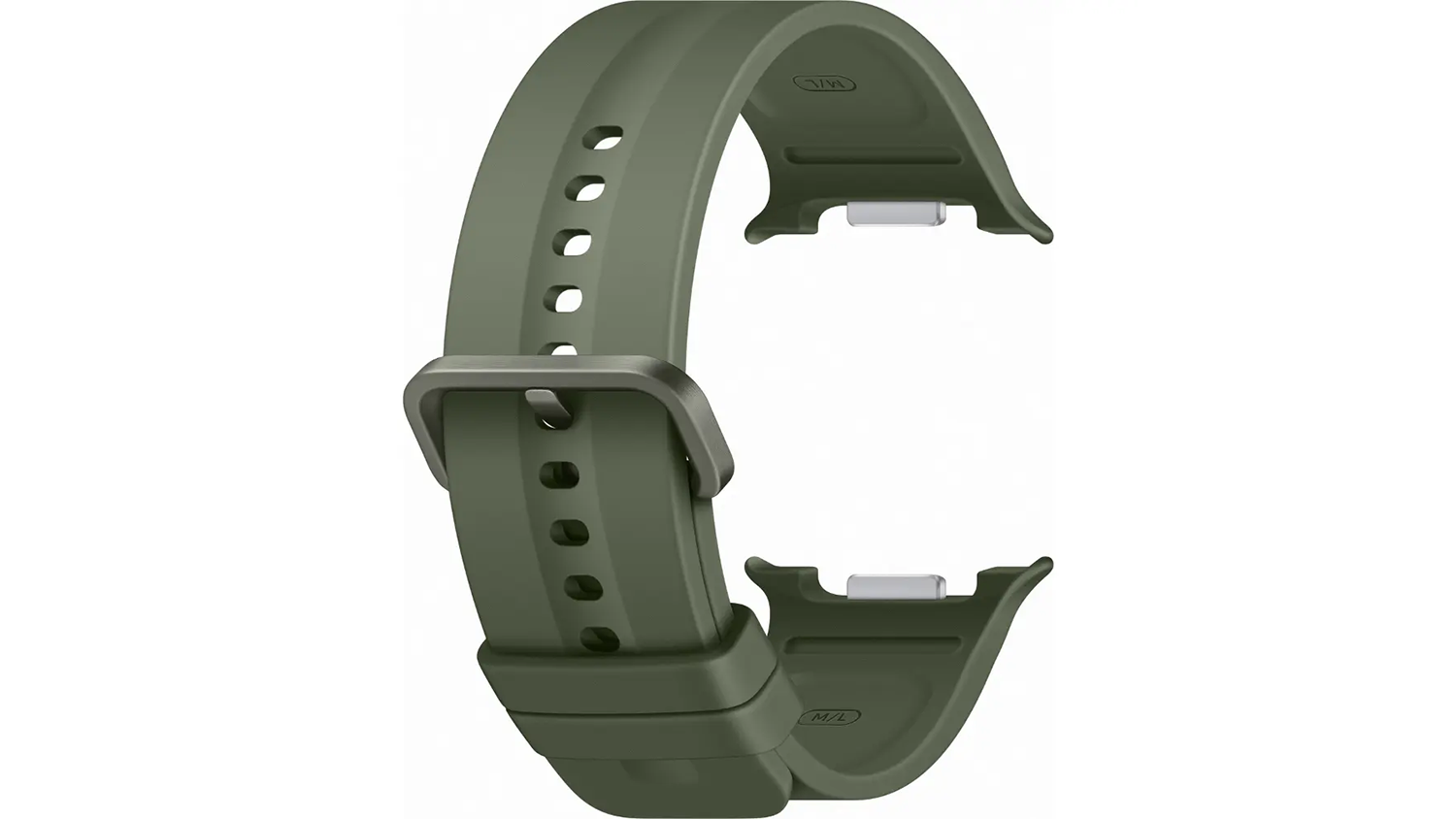 Řem&iacute;nek na hodinky Samsung Sport Band vizualizace obepnut&iacute; okolo z&aacute;pěst&iacute;