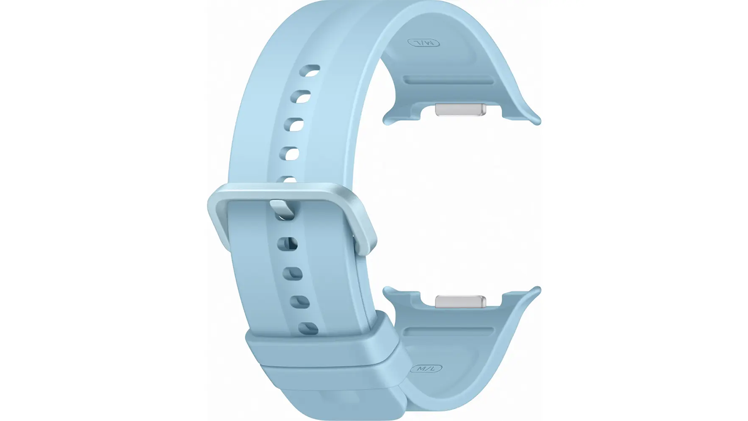 Řem&iacute;nek na hodinky Samsung Sport Band vizualizace obepnut&iacute; okolo z&aacute;pěst&iacute;