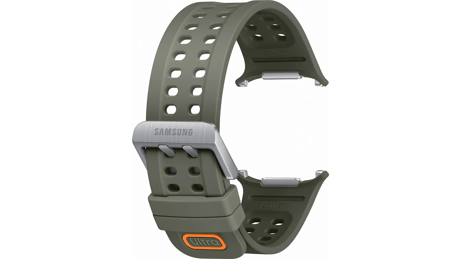 Řem&iacute;nek na hodinky Samsung Marine Band pro Galaxy Watch Ultra2 vizualizace obepnut&iacute; okolo z&aacute;pěst&iacute;