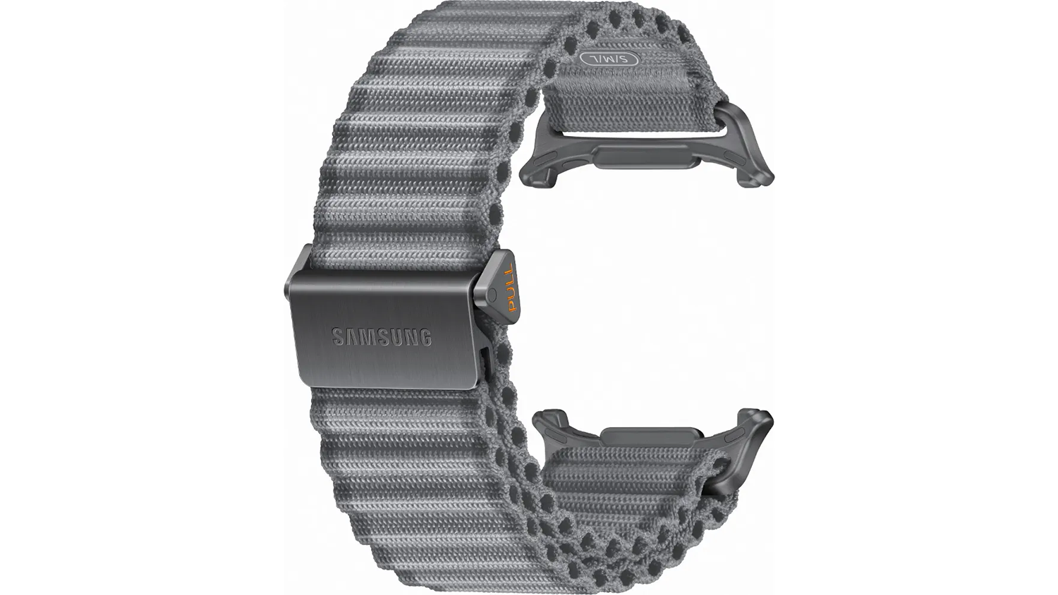 Řem&iacute;nek na hodinky Samsung Trail Band pro Galaxy Watch Ultra2 vizualizace obepnut&iacute; okolo z&aacute;pěst&iacute;
