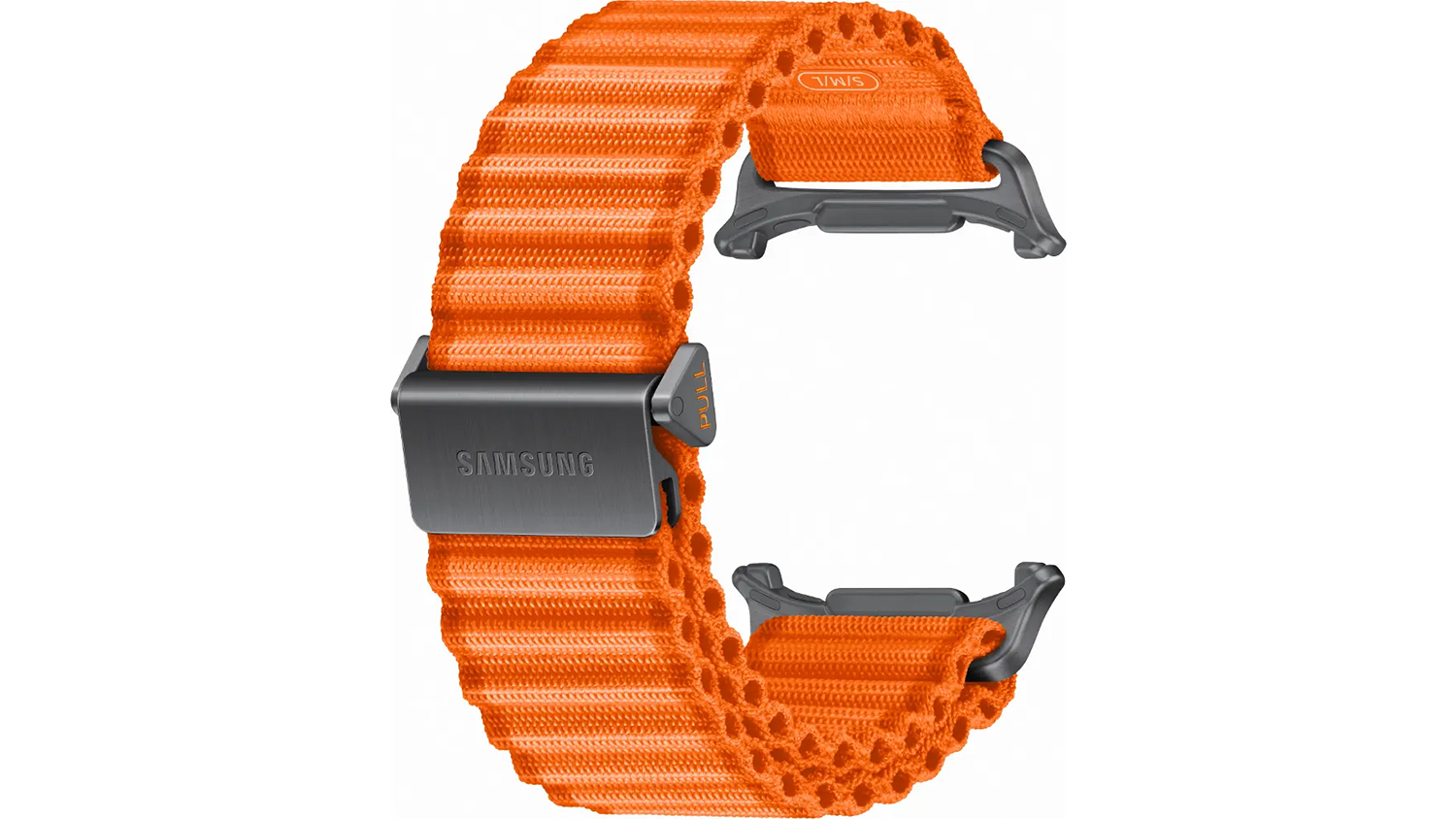 Řem&iacute;nek na hodinky Samsung Trail Band pro Galaxy Watch Ultra2 vizualizace obepnut&iacute; okolo z&aacute;pěst&iacute;