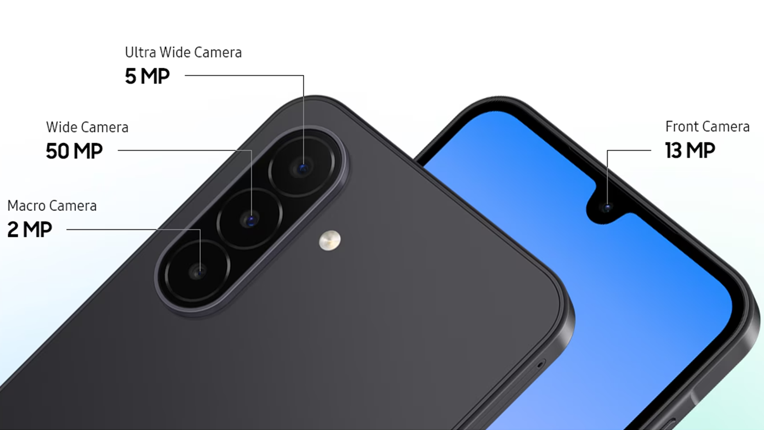 Fotoapar&aacute;ty mobiln&iacute;ho telefonu Samsung Galaxy A18