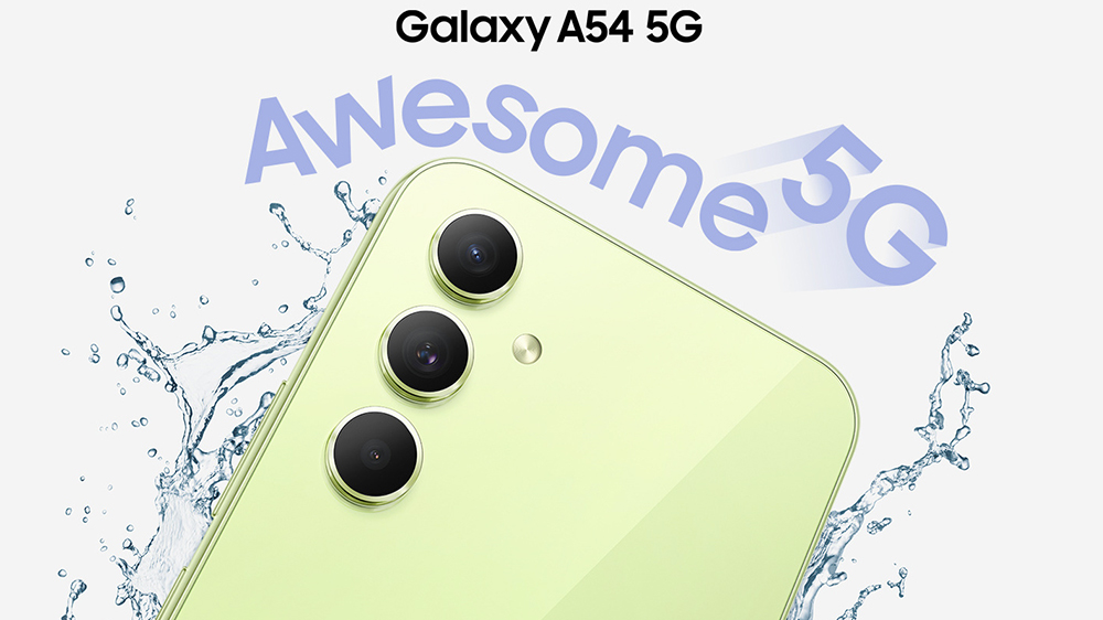 Smartphone Samsung Galaxy A54 5G SM-A546B – krása čistých linií