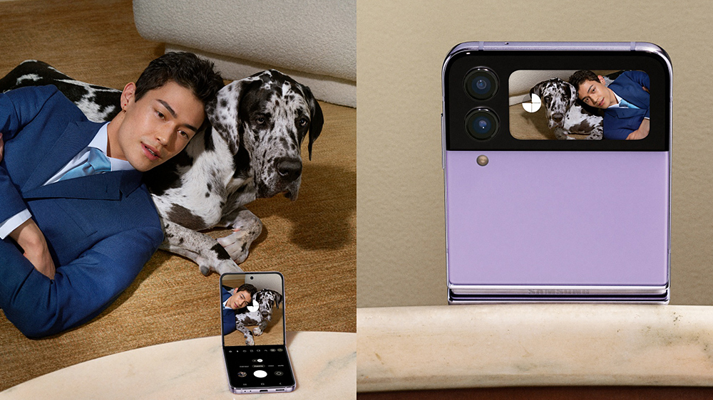 Smartphone Samsung Galaxy Z Flip4 SM-F721 – fotoaparát, stvořený pro dokonalá selfies