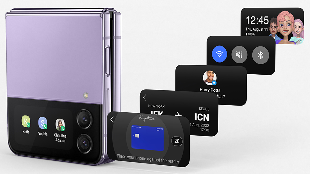 Smartphone Samsung Galaxy Z Flip4 SM-F721 – vaše osobní digitální nástěnka