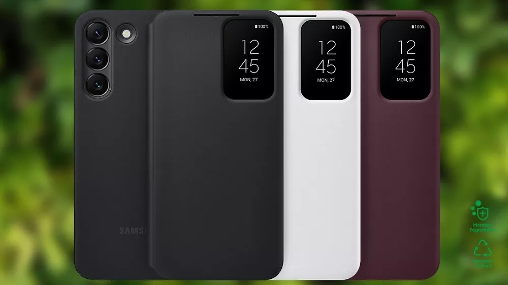 Samsung Smart Clear View Cover EF-ZS906 &ndash; pouzdro, kter&eacute; mysl&iacute; na životn&iacute; prostřed&iacute;