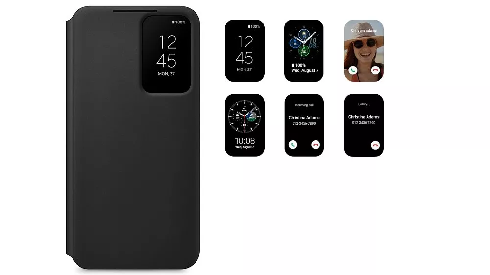 Samsung Smart Clear View Cover EF-ZS906 &ndash; intuitivn&iacute; ok&eacute;nko pro snadn&yacute; př&iacute;stup