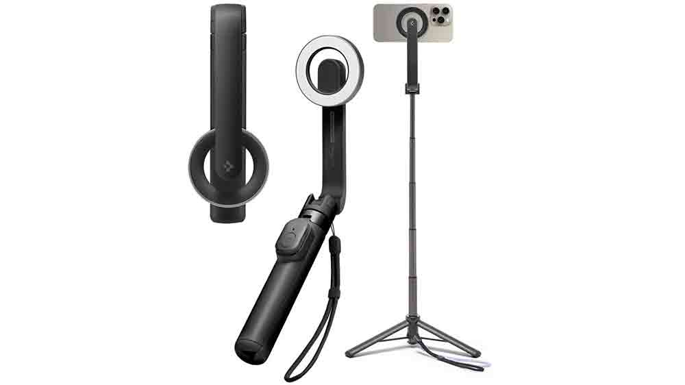 Selfie tyč Spigen MagSafe Tripod Selfie Stick S571W_01