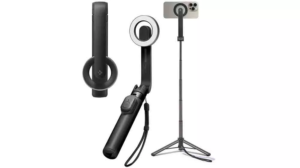 Selfie tyč Spigen MagSafe Tripod Selfie Stick S571W_01
