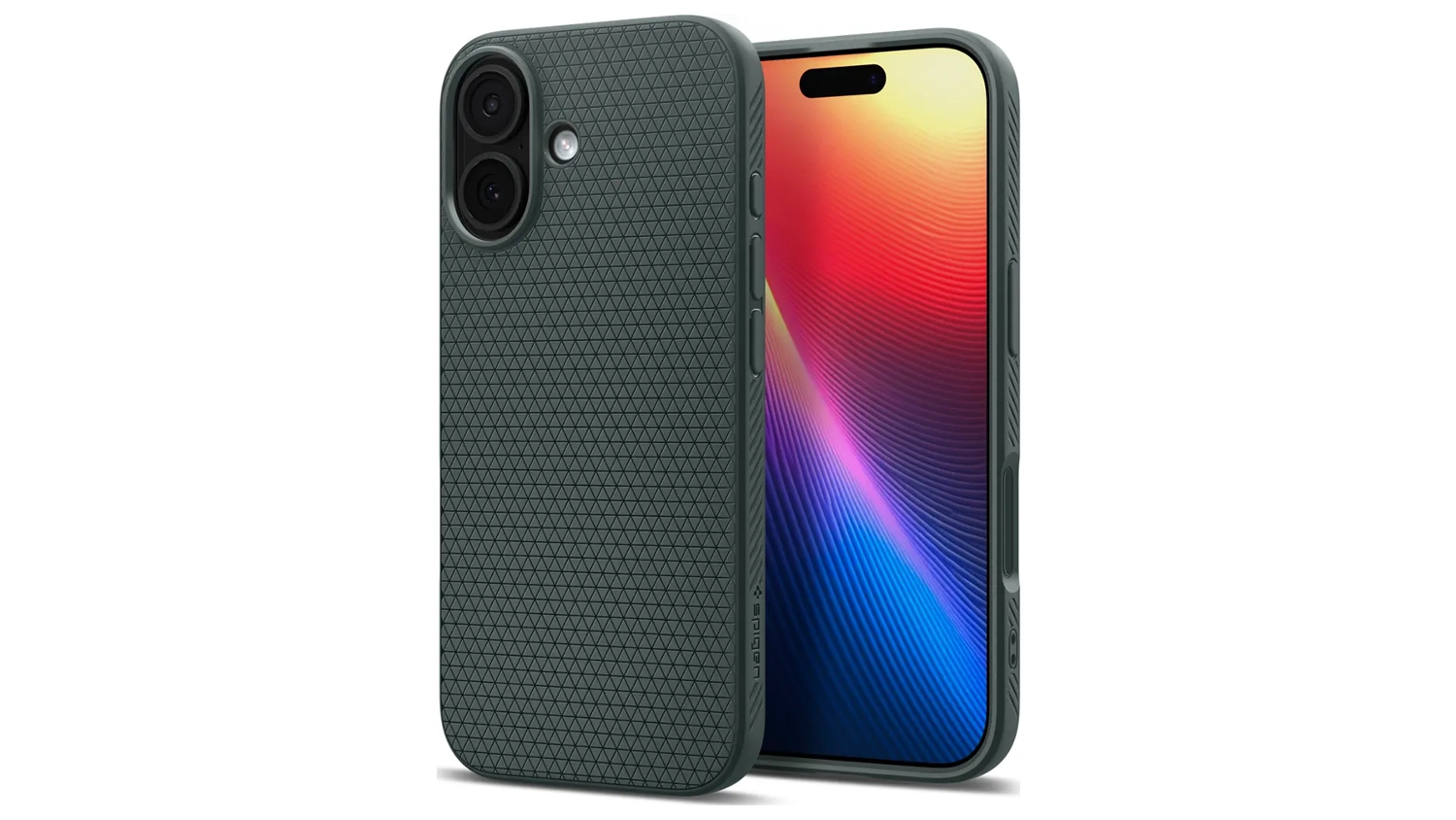 Kryt na mobil Spigen Liquid Air case iPhone 17 predn&yacute; aj zadn&yacute; pohľad