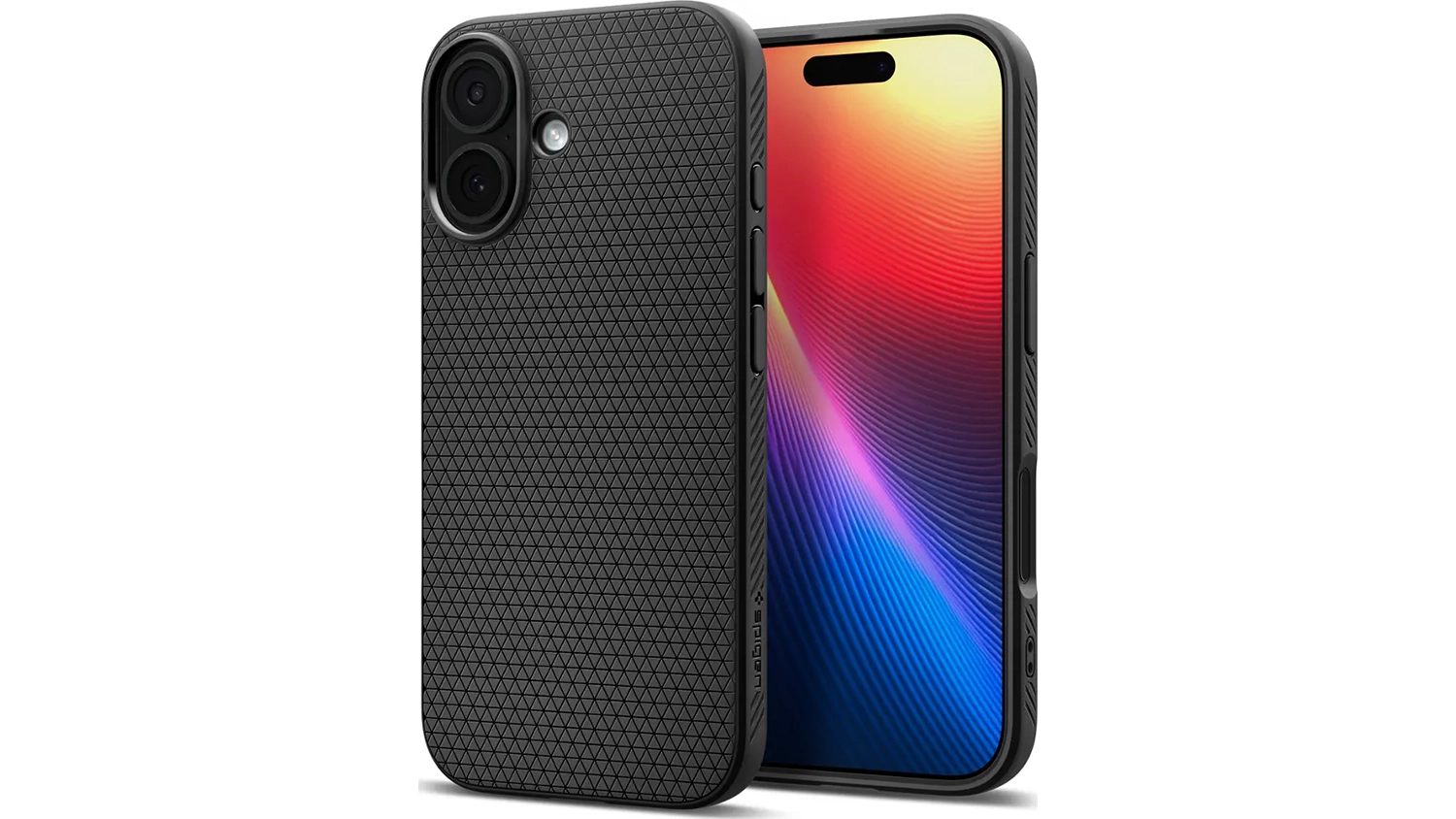 Kryt na mobil Spigen Liquid Air case iPhone 17 predn&yacute; aj zadn&yacute; pohľad