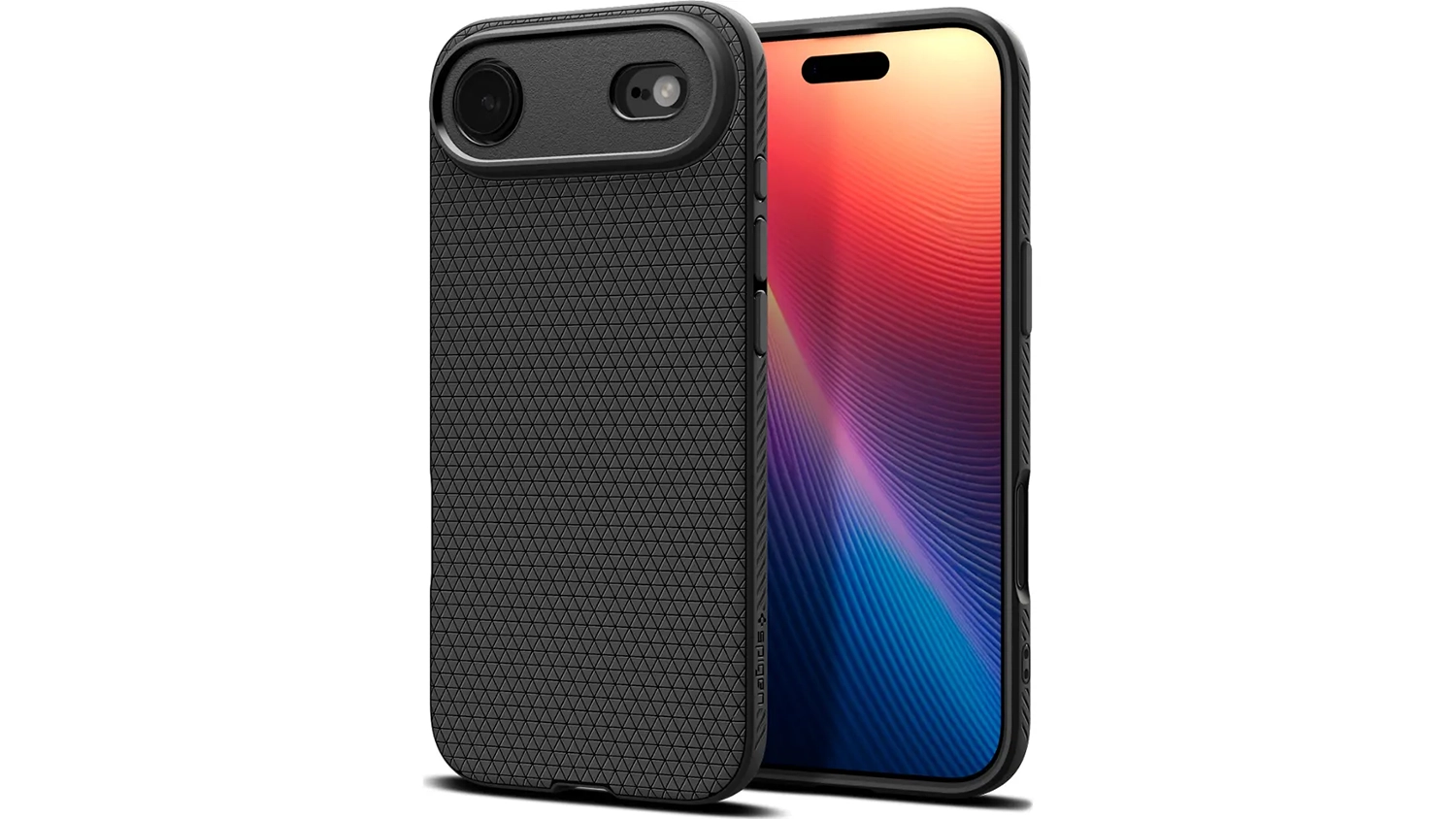Kryt na mobil Spigen Liquid Air case iPhone Air predn&yacute; aj zadn&yacute; pohľad
