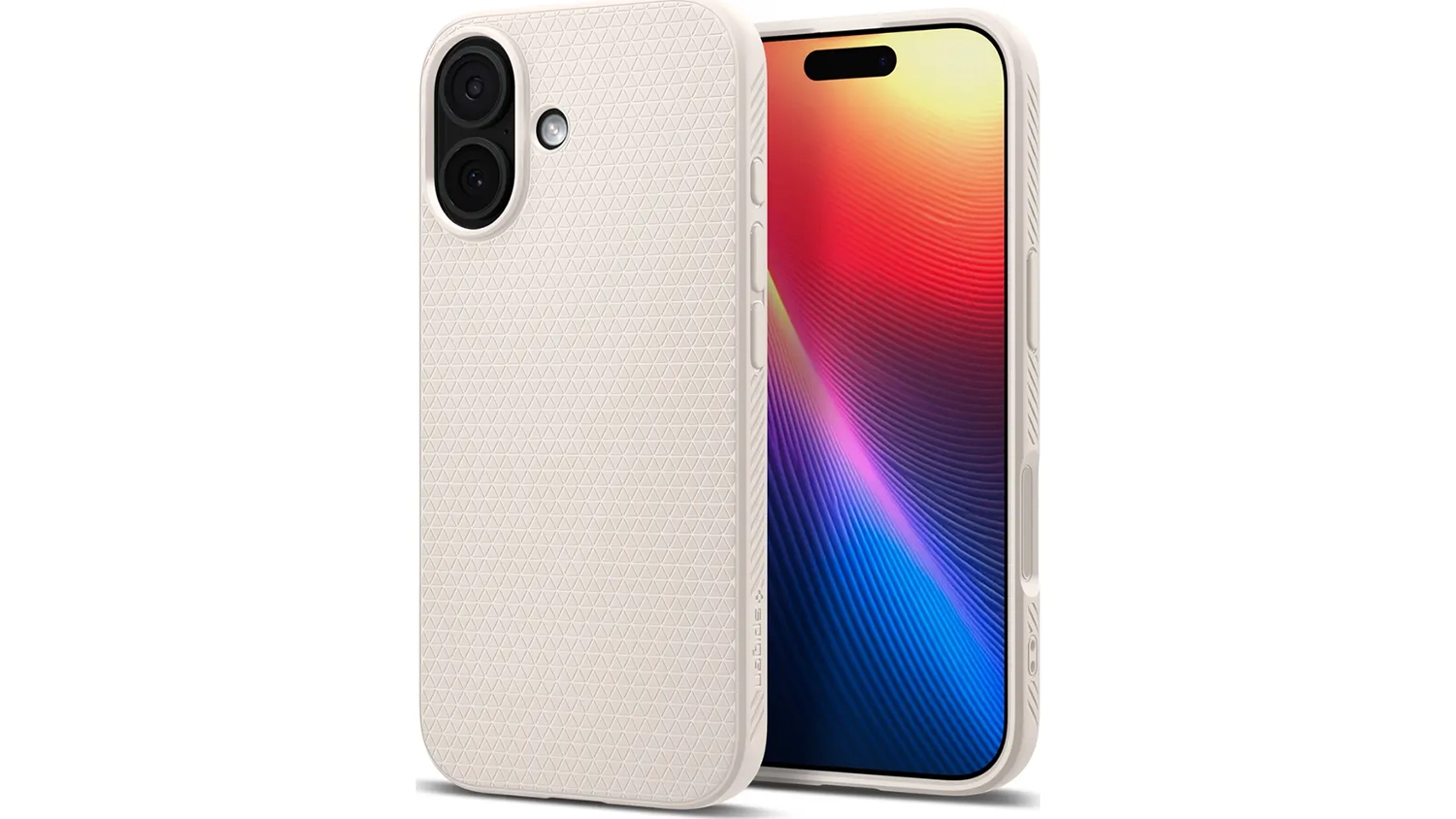 Kryt na mobil Spigen Liquid Air case iPhone 17 predn&yacute; aj zadn&yacute; pohľad