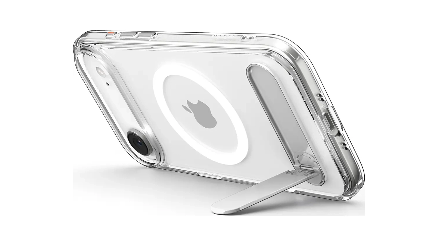 Stojan krytu na mobil Spigen Ultra Hybrid MagSafe pro iPhone Air clear white