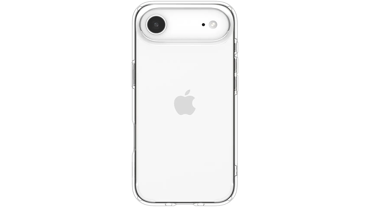 Kryt na mobil Spigen Ultra Hybrid pro iPhone Air předn&iacute; i zadn&iacute; pohled