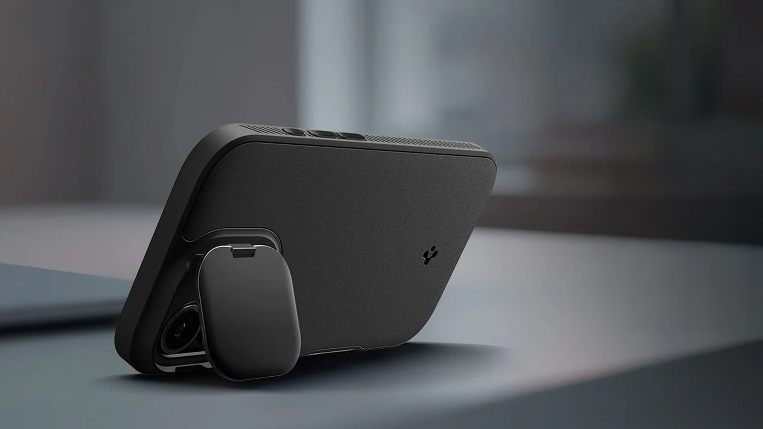 Kryt na mobil Optik Armor MS Case jako praktický stojánek