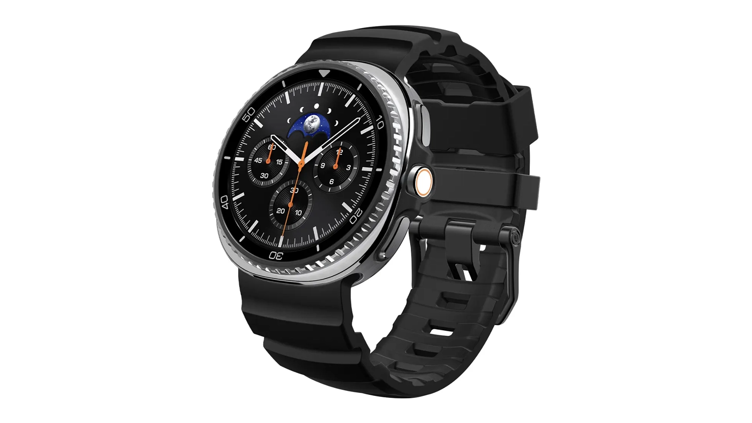 Řem&iacute;nek na hodinky Spigen Silicone Band pro Samsung Galaxy Watch 8 &scaron;ikm&yacute; předn&iacute; pohled