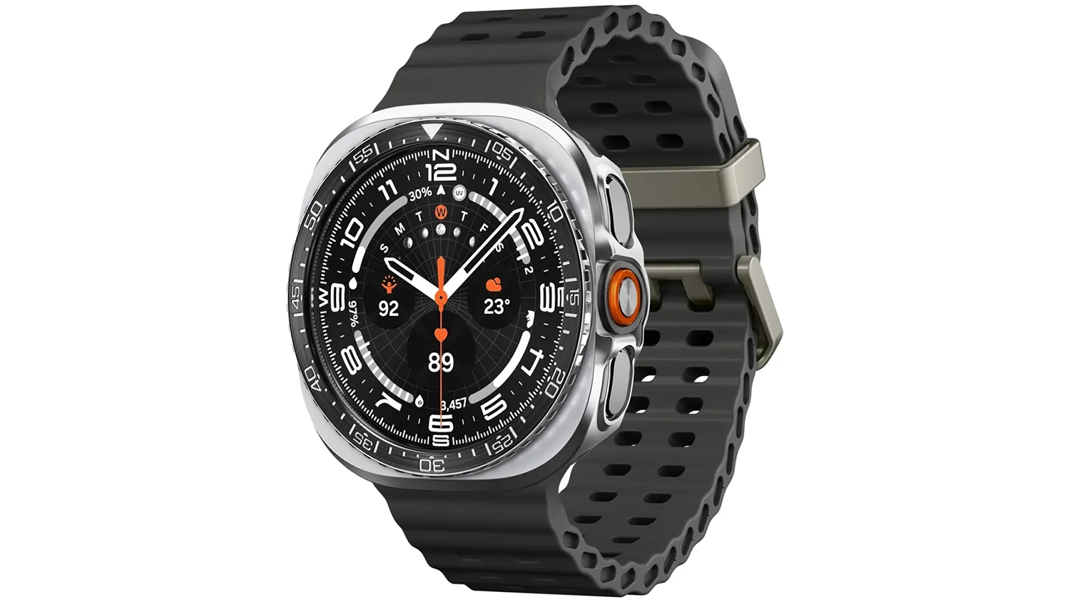 Kryt k chytr&yacute;m hodink&aacute;m Spigen Bezel Tune Pro (Diver) nasazen&yacute; na Samsung Galaxy Watch Ultra 2 47mm