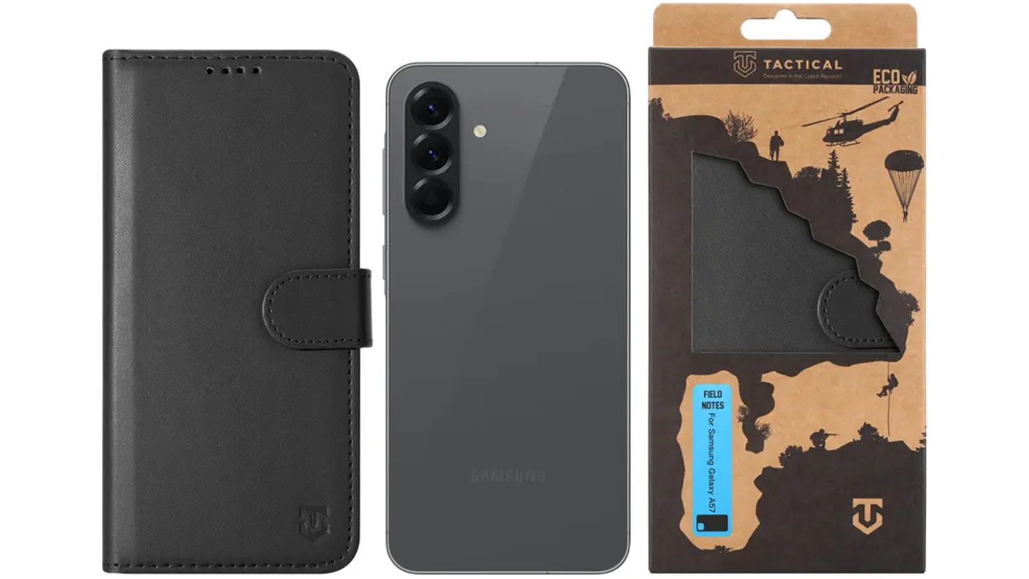 Kryt na mobil Tactical Field Notes Samsung Galaxy A57 origin&aacute;ln&iacute; balen&iacute;