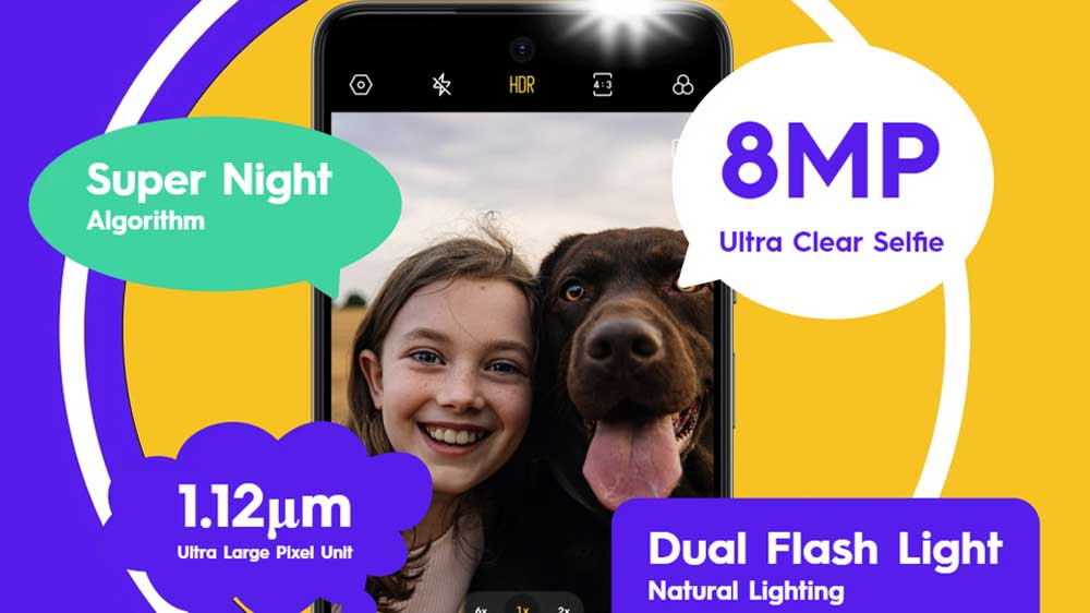 Mobiln&iacute; telefon TECNO Spark 20C 4/128GB Magic Skin Green_03