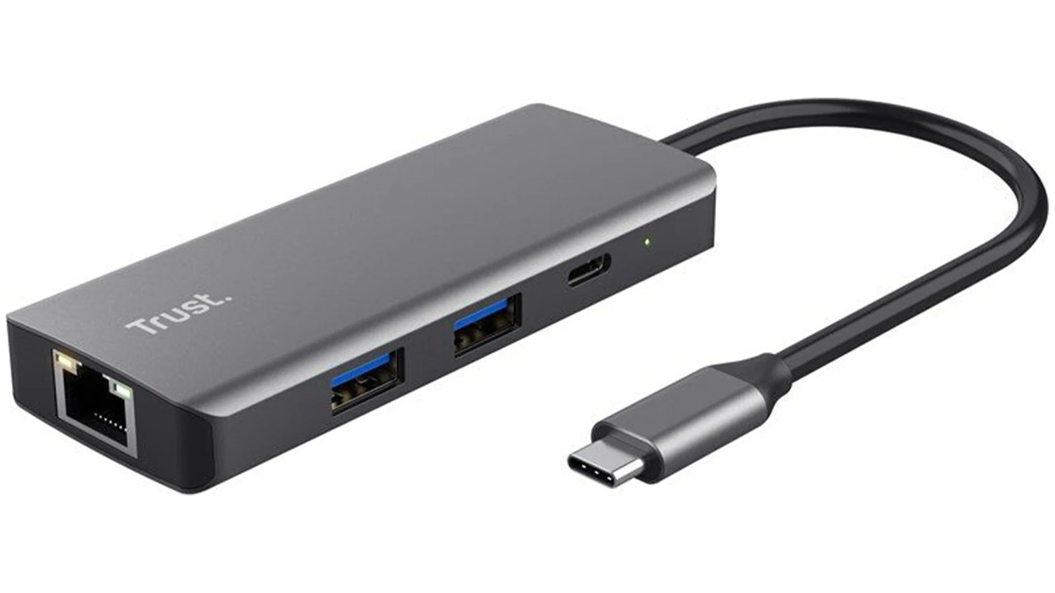 USB rozbočovač Trust Dalyx 6-in-1 USB-C