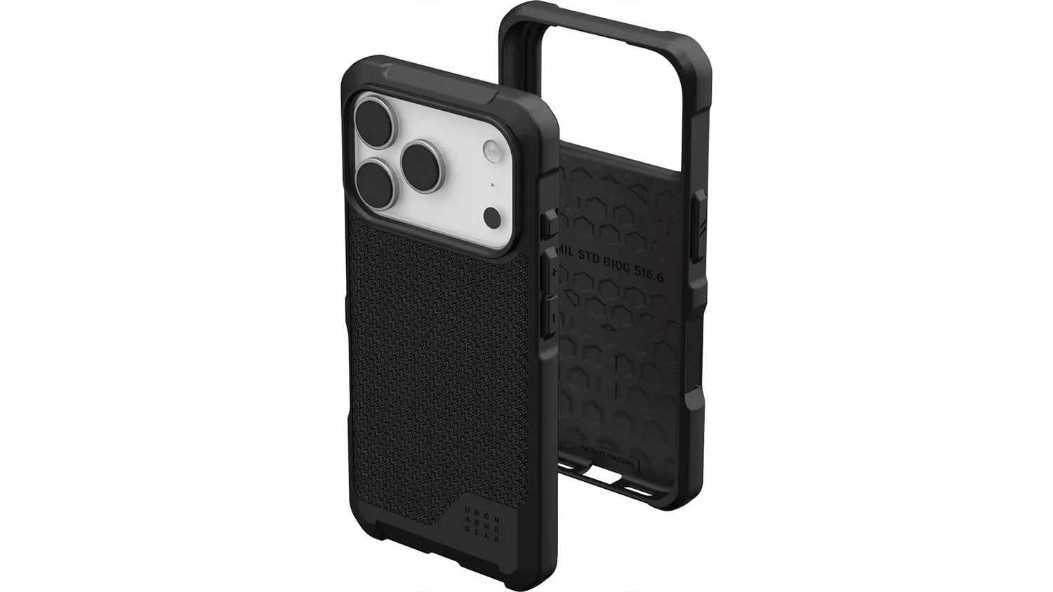 Kryt na telefon iPhone 17 Pro UAG Metropolis LT MS Kevlar pohled i z vnitřní strany