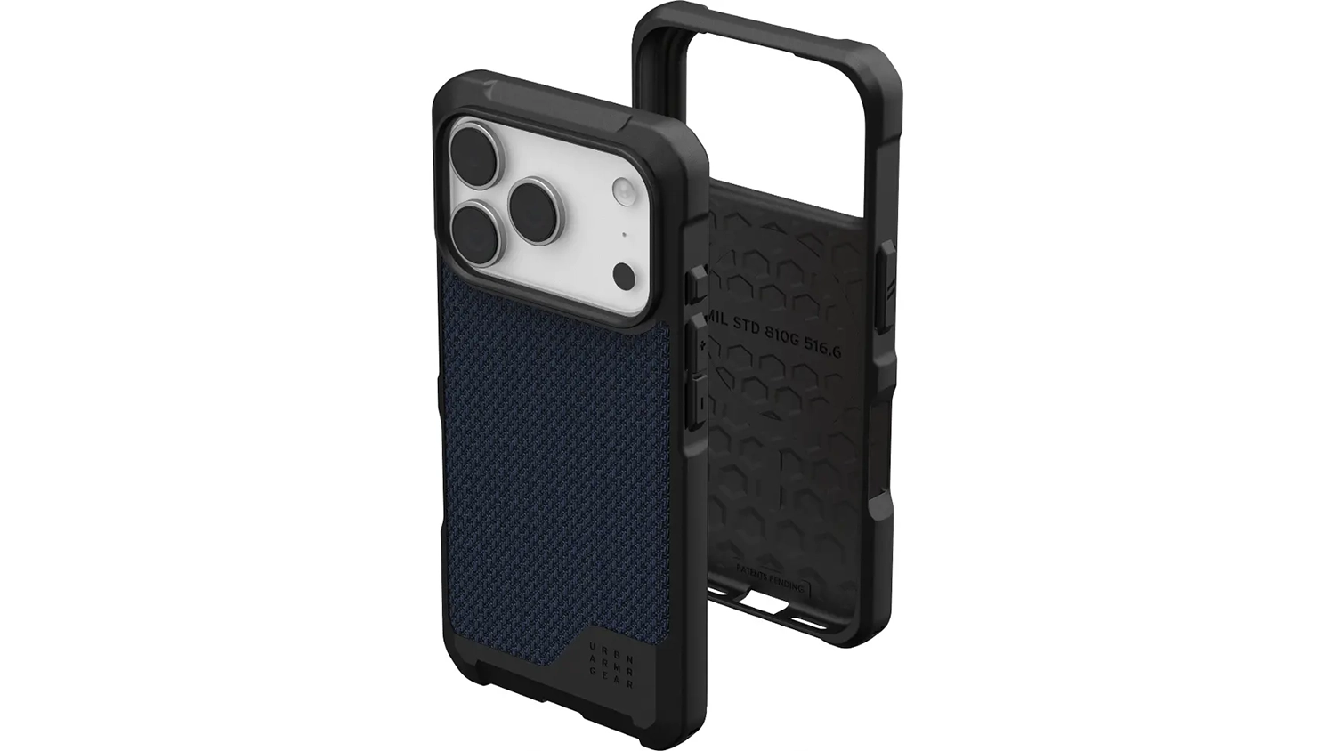 Kryt na telefon iPhone 17 Pro Max UAG Metropolis LT MS Kevlar pohled i z vnitřn&iacute; strany