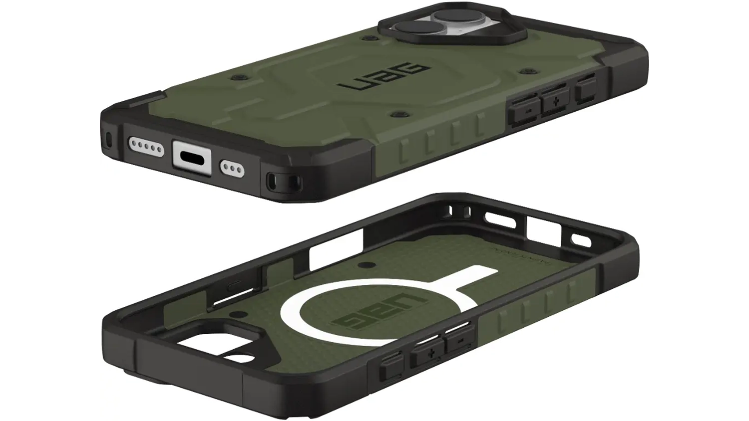 Kryt na iPhone 17 UAG Pathfinder MS olivov&yacute;