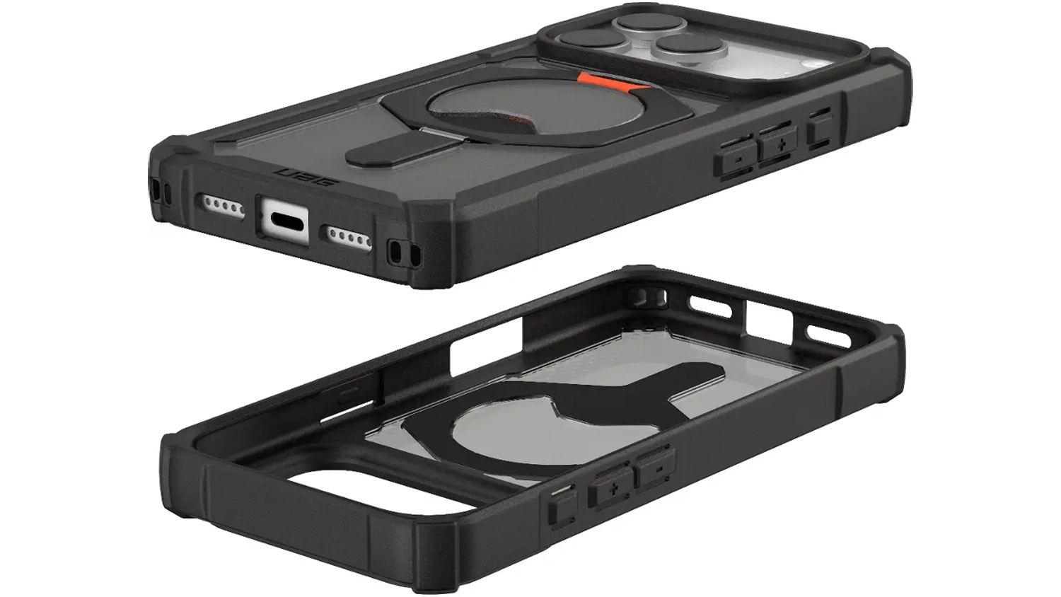 Kryt na iPhone 17 Pro UAG Plasma XTE Magsafe Black/Orange