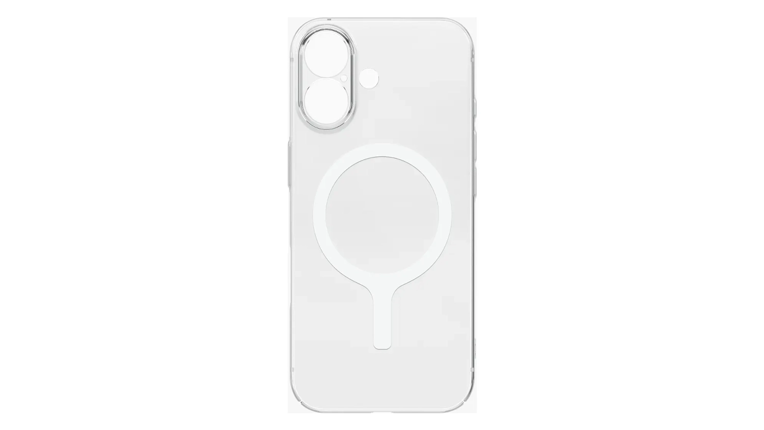 Kryt na mobil Uniq AirSuit MagClick iPhone 17 čir&yacute; zadn&iacute; pohled
