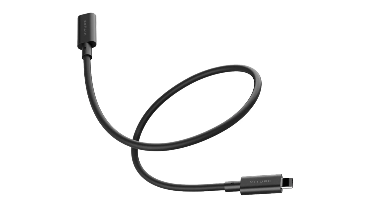 Prodlužovací kabel VITURE One-UCEx-50-Blk rozmotaný.