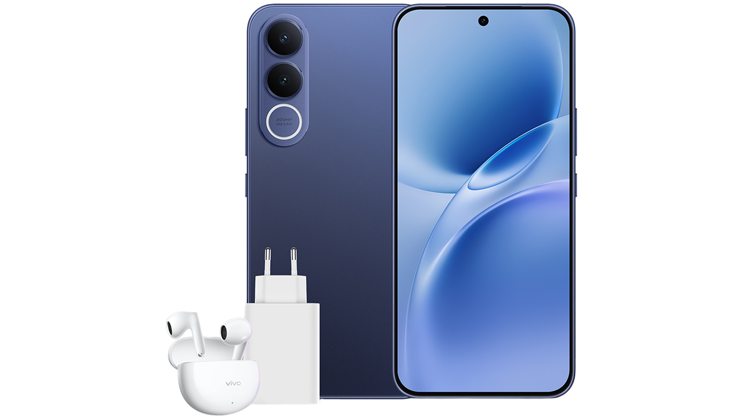 Mobiln&iacute; telefon Vivo V70 FE 8/256GB Ocean Blue Gift Pack