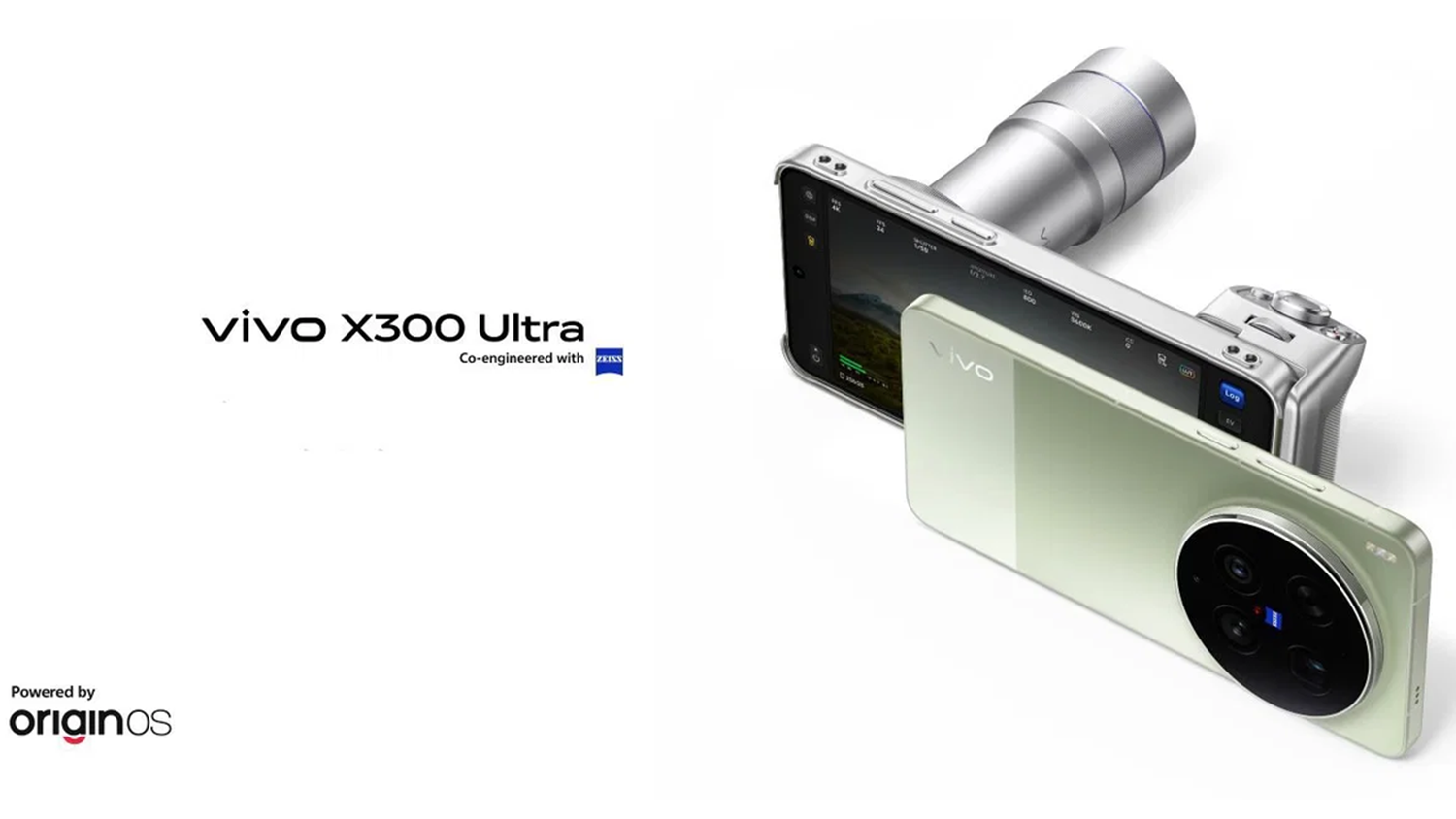 Dva telefony Vivo X300 Ultra s foto kitem
