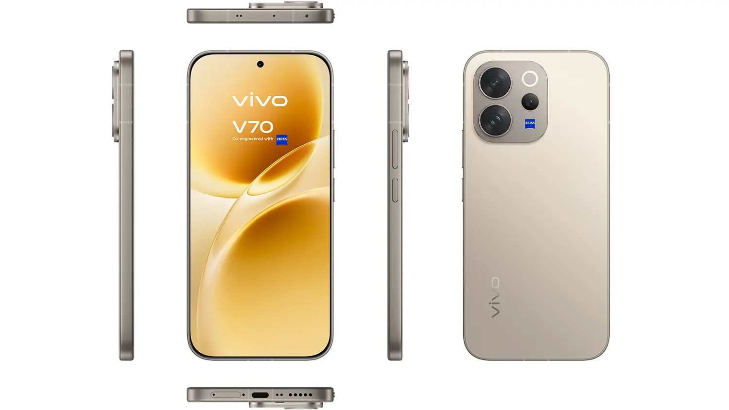 Mobilní telefon Vivo V70 ze všech stran