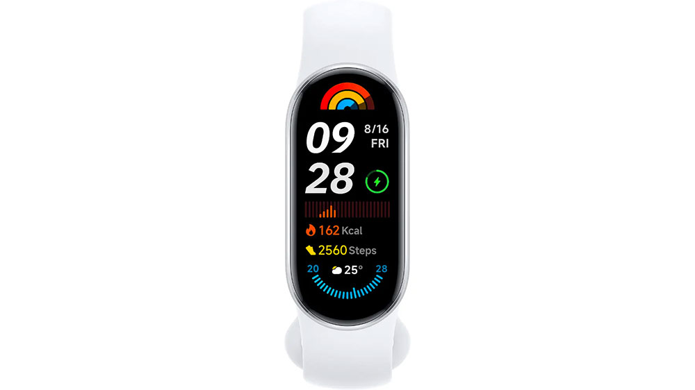 Růžový chytrý náramek Xiaomi Smart Band 9 Glacier Silver_01