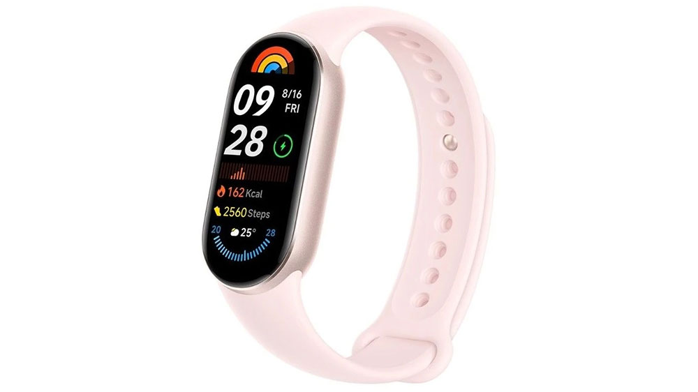 Chytrý náramek Xiaomi Smart Band 9 MYSTIC ROSE z boku_02