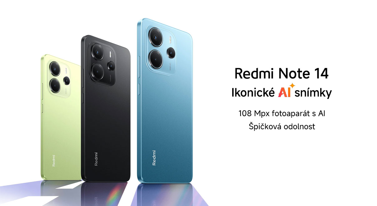 Titulek Redmi Note 14