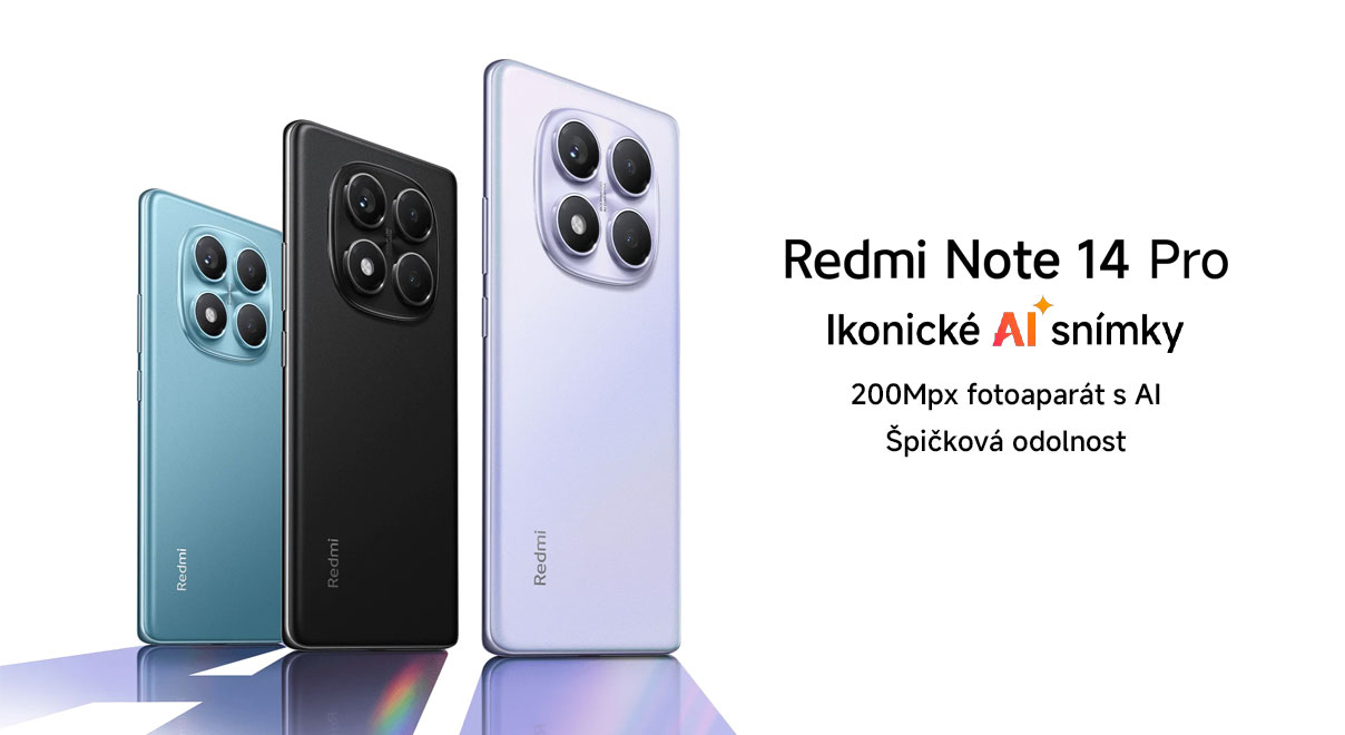 Titulek Redmi Note 14 Pro
