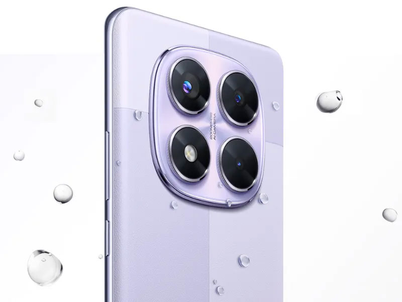 Extrémně odolná konstrukce telefonu Redmi Note 14 Pro+ 5G zajišťuje bezpečné používání za všech okolností.