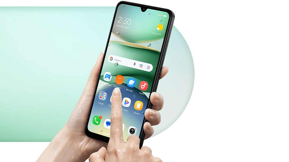 Mobilní telefon Xiaomi Redmi A5 3/64 GB lze ovládat i s mokrými prsty_02