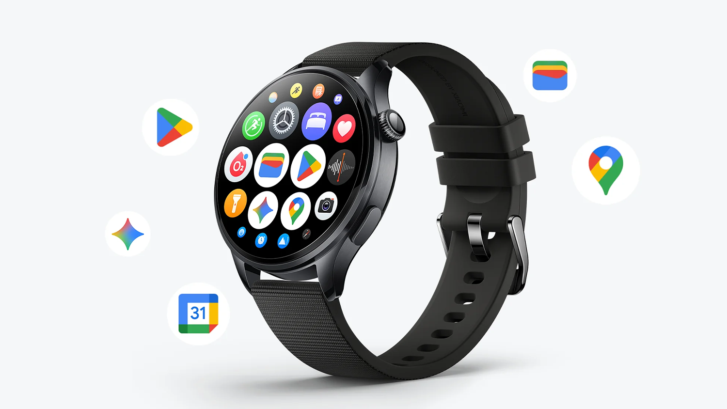 Google aplikace na hodinkách Xiaomi Watch 5